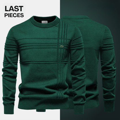 LC Textured Crew Neck Sweater + FREE GIFT