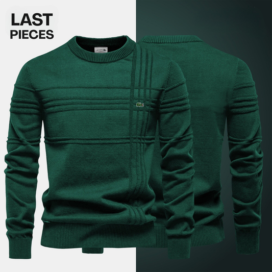 LC Textured Crew Neck Sweater + FREE GIFT