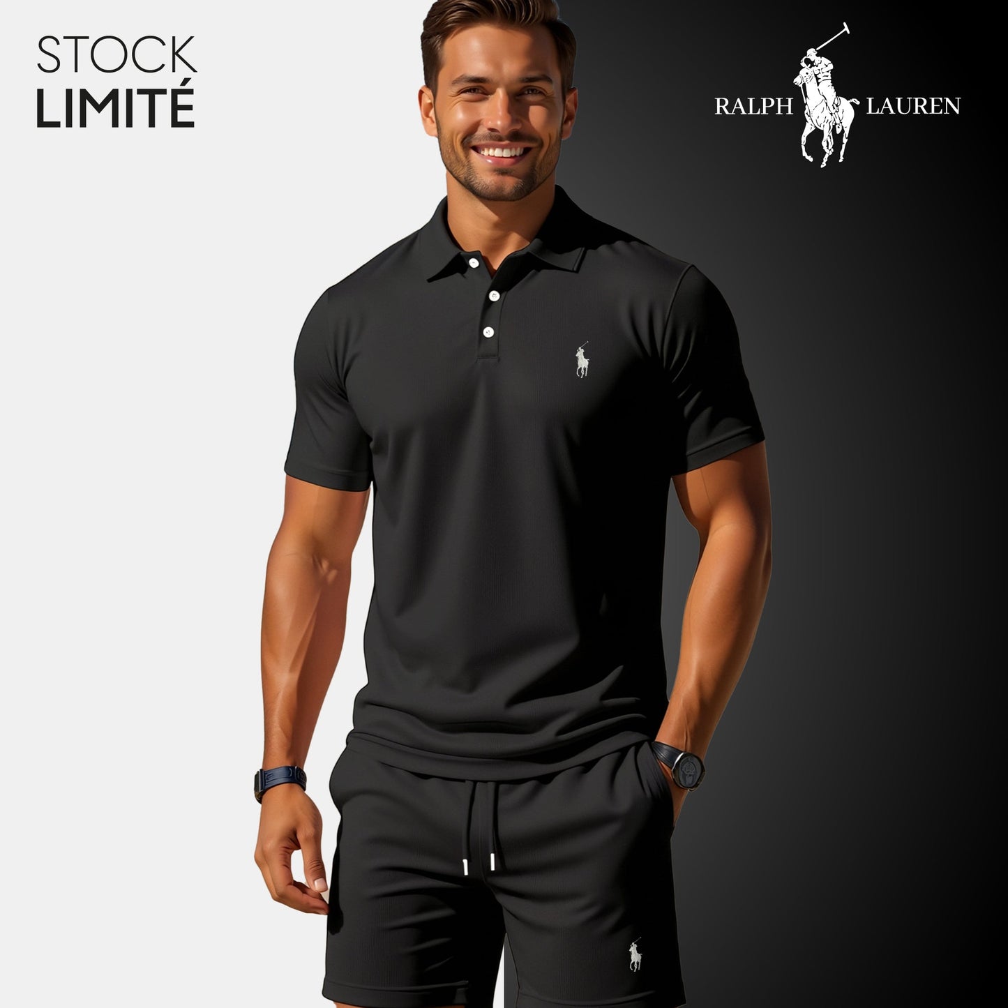 RL Men's Polo & Shorts Set  | Limited Edition
