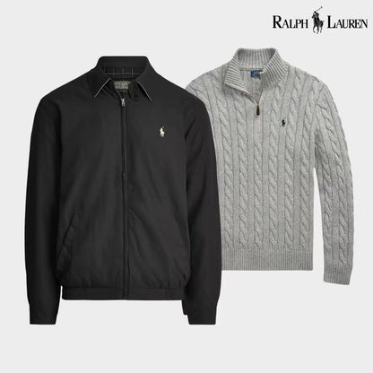 R&L Kit: Bomber Jacket + Free Quarter-Zip Sweater