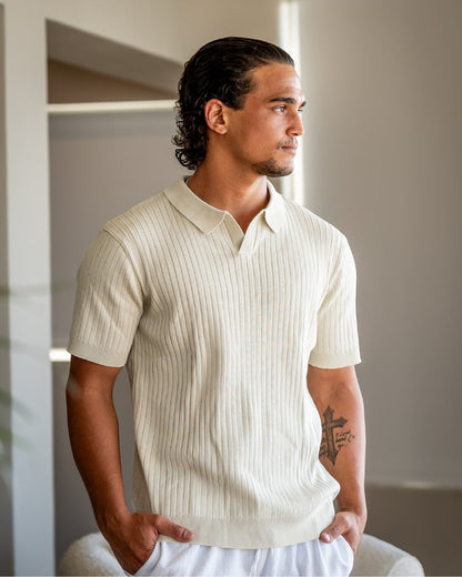 Premium Ribbed Polo