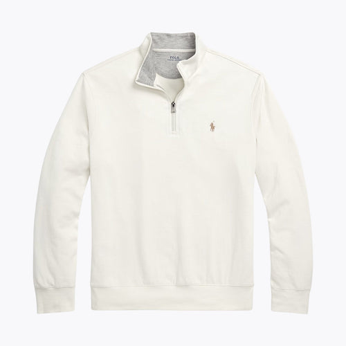 RL Luxury Jersey Quarter-Zip Pullover