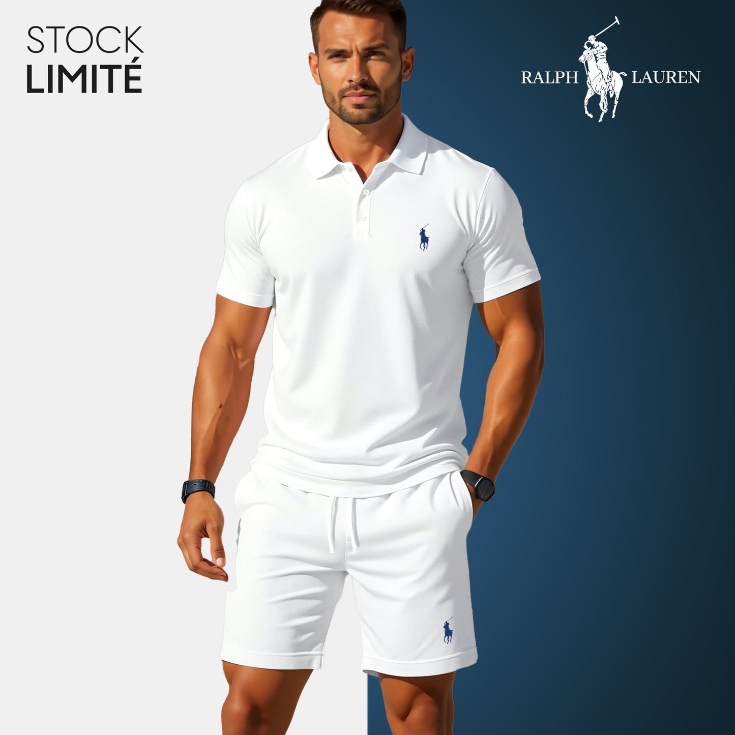RL Men's Polo & Shorts Set  | Limited Edition