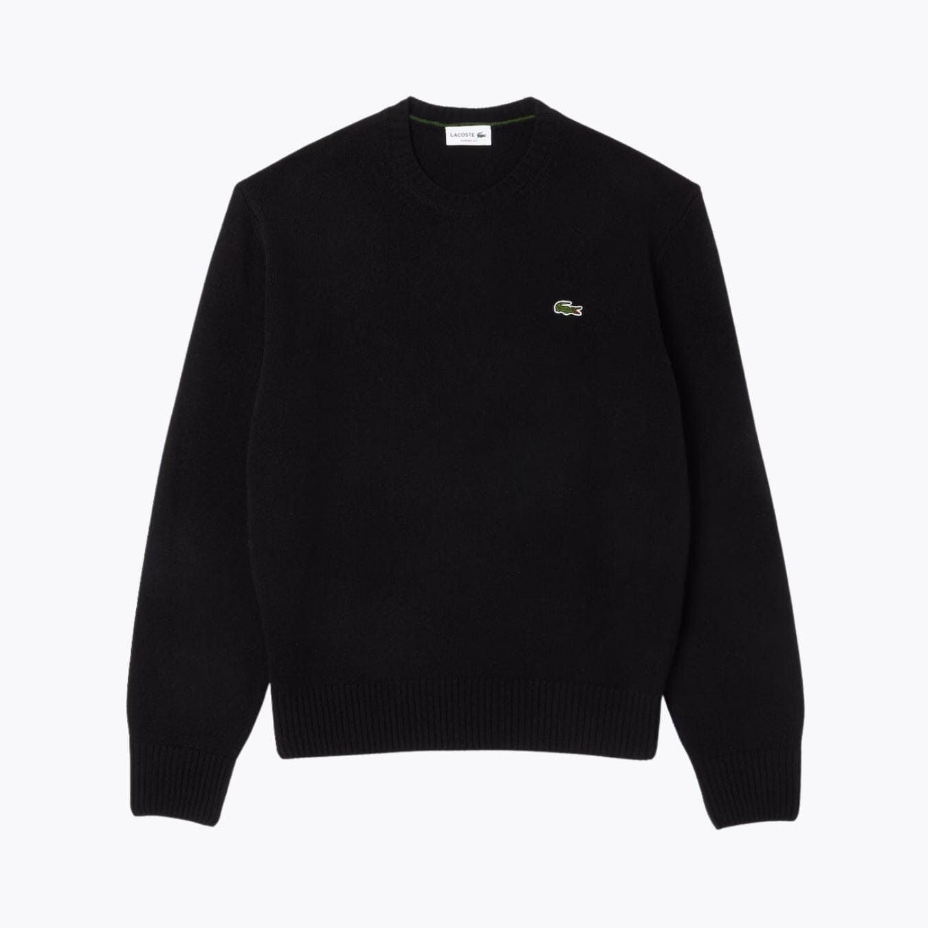 LC Carded Wool Crew Neck Sweater