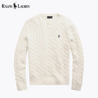 RL Cable-Knit Cotton Jumper