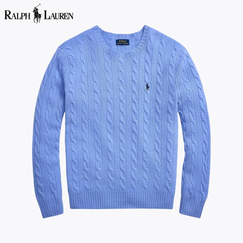 RL Cable-Knit Wool-Cashmere Jumper