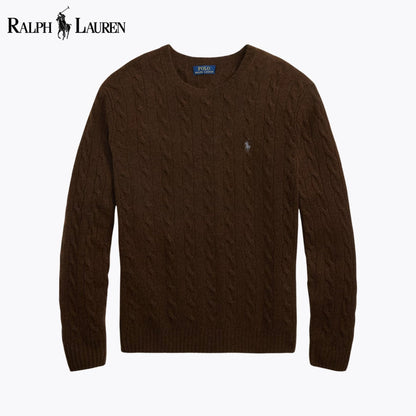 RL Cable-Knit Wool-Cashmere Jumper