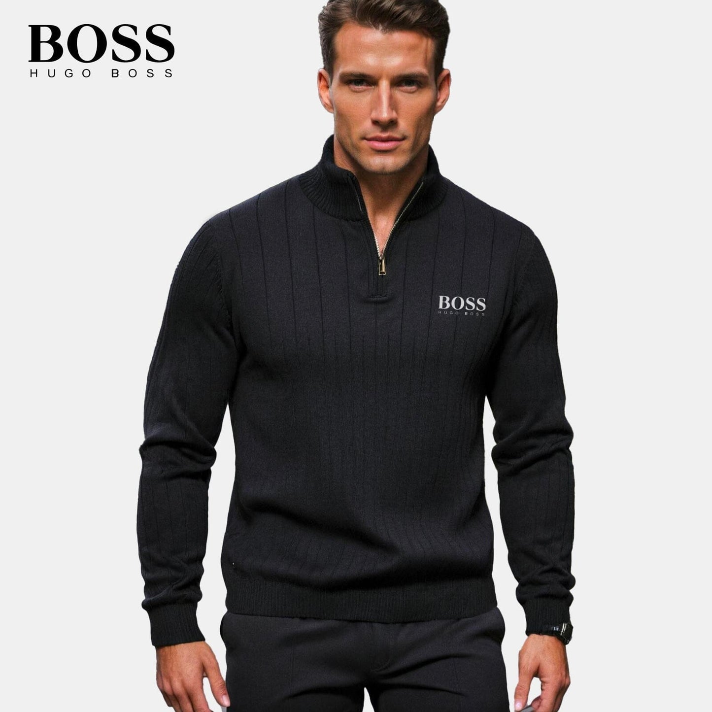 Men's Zip-Up Sweater (Clearance)